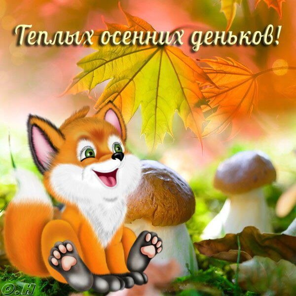 Хорошего осеннего денечка и отличного настроения