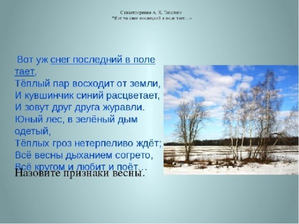 Последний снег. Стихотворения