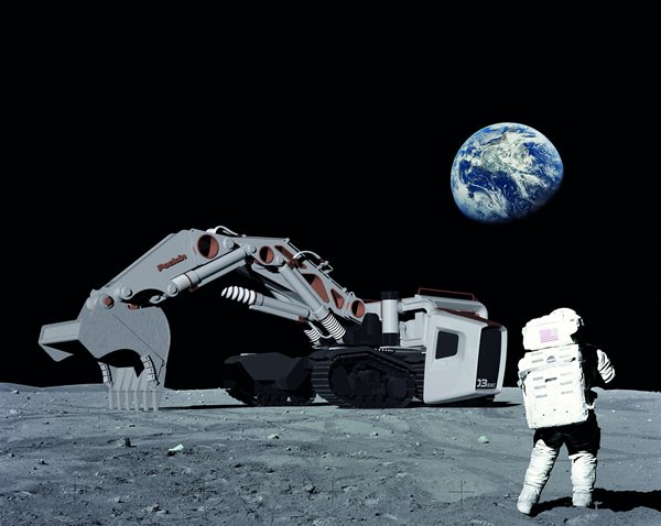 Добыча ископаемых на Луне