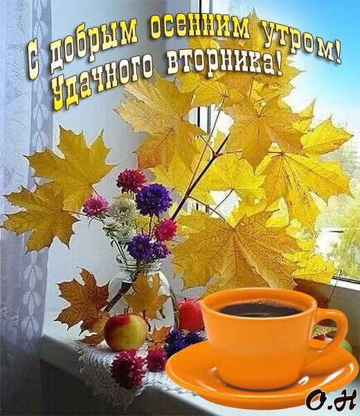 С добрым осенним утром вторника