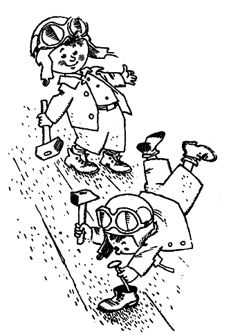 Незнайка на Луне Винтик и Шпунтик