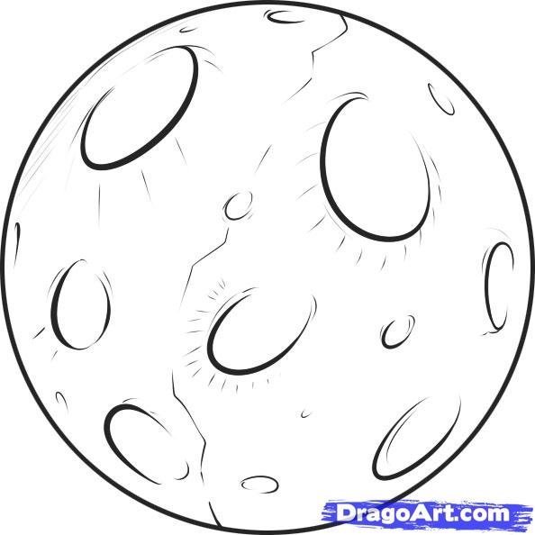 Планета Марс раскраска для детей