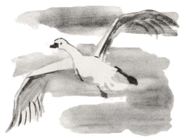 Рисунок к стиху первый снег Бунин