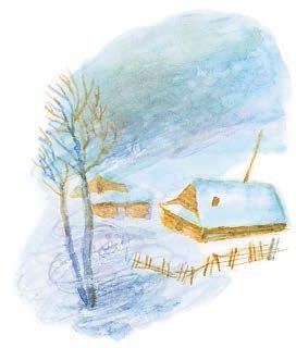 Бунин первый снег иллюстрации