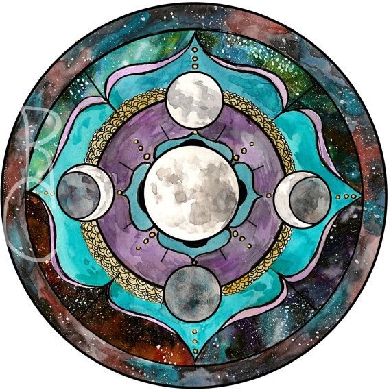Мандала Луна