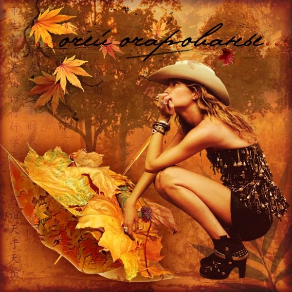 Осенний привет мужчине