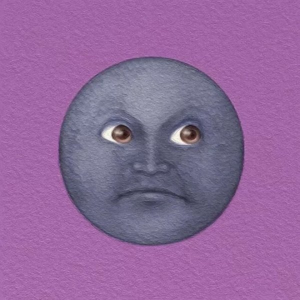 Луна смайлик