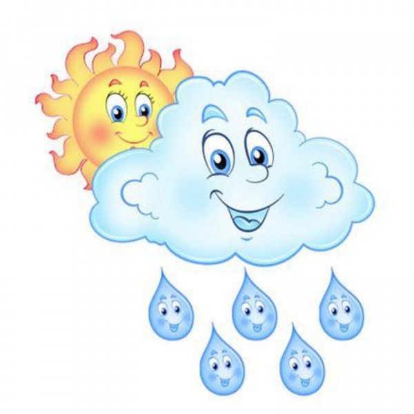 Тучка с дождиком