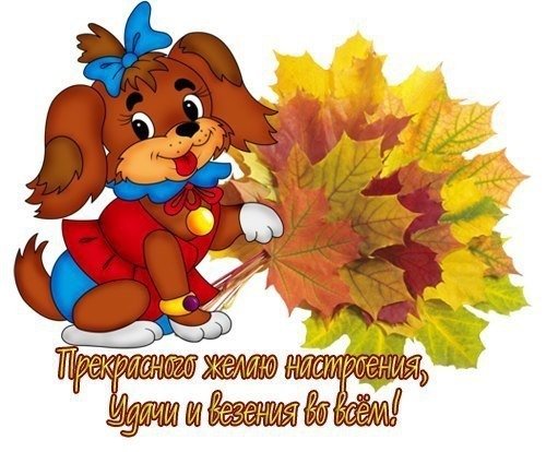 Осеннее спасибо