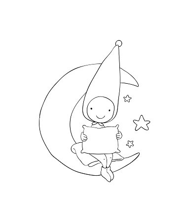 Гномик на Луне