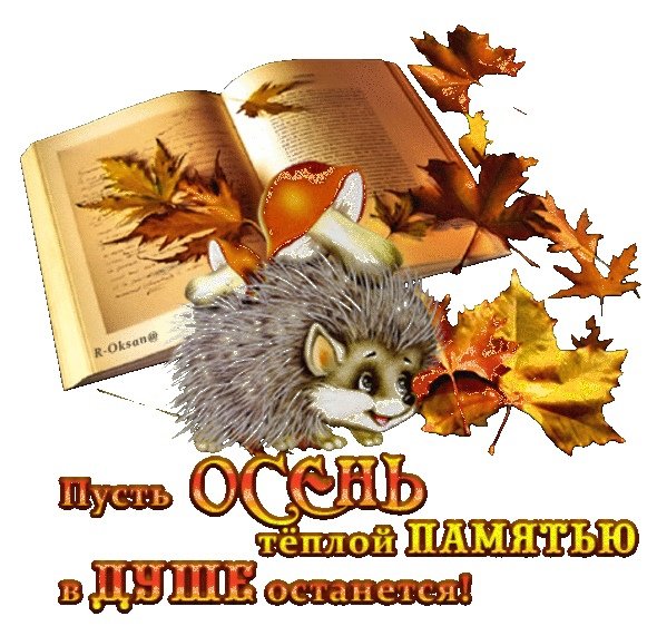 Доброго осеннего дня вторника