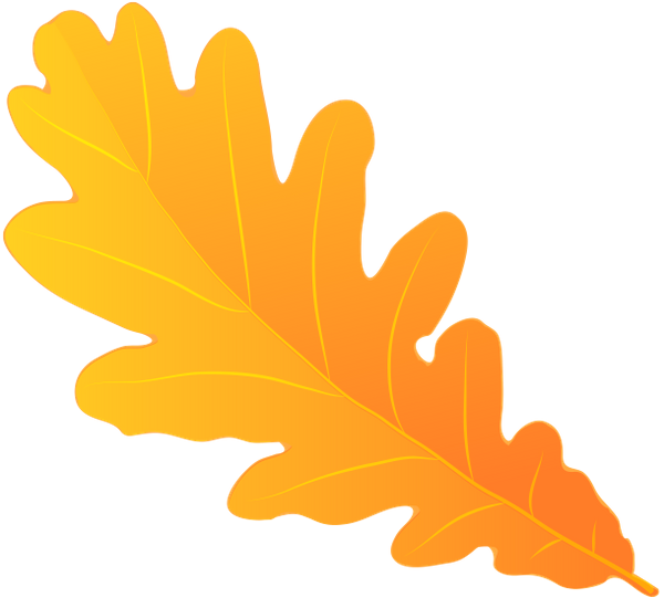 Дубовый лист для детей