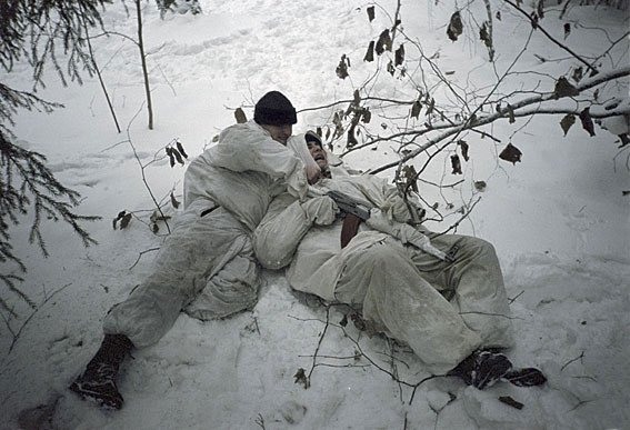 Разведчики зимой