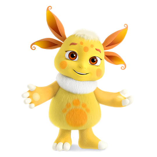 Луня новый персонаж Лунтика