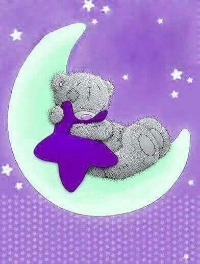 Картинки спокойной ночи мишка Тедди