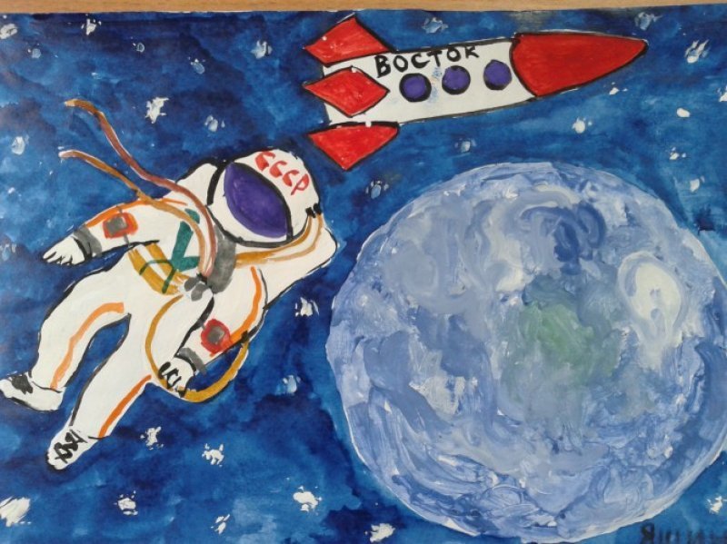 Рисование для детей космос. Рисунок на тему космос. Рисование космическое пространство. Рисунок на тему космос на конкурс. Изо 4 класс день космонавтики
