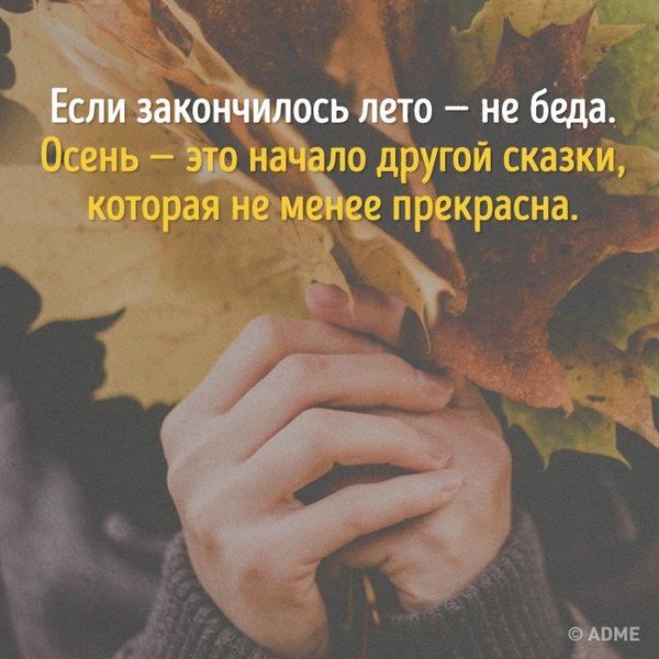 Осень цитаты красивые