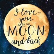 Торт люблю до Луны и обратно