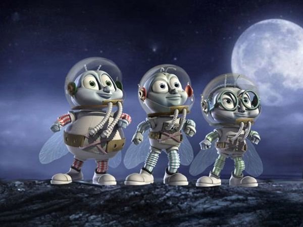 Мухи в космосе мультфильм