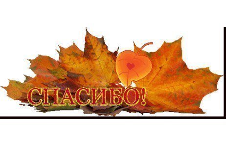 Осеннее спасибо