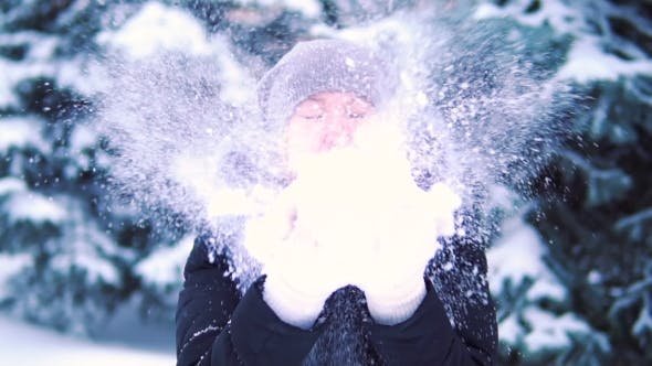 Дую снежок аватар