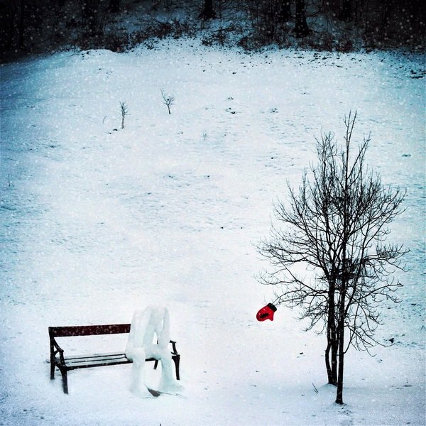 Зима грусть одиночество