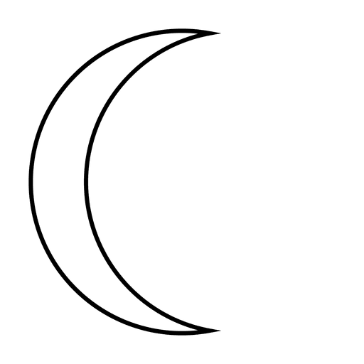 Полумесяц вектор вектор