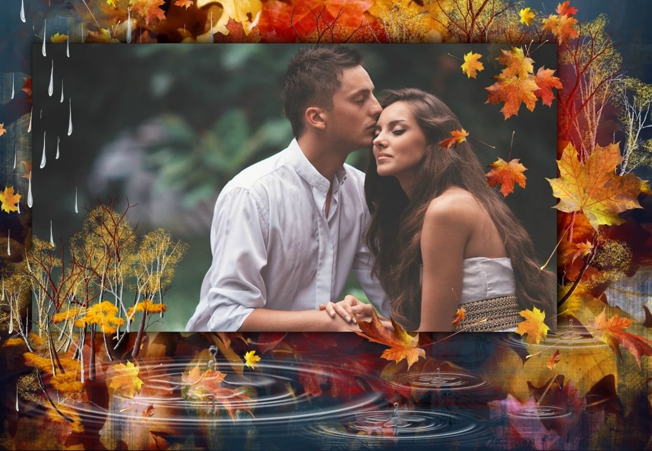 Я осени пою. Осень любовь. Осенний вечер двое. Влюбленные в осеннем листопаде. Осенняя встреча.