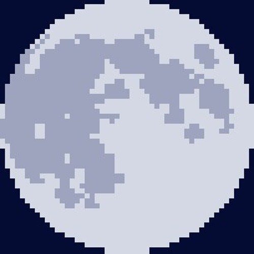 Пиксельная Луна