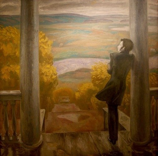 Попков Пушкин в Михайловском