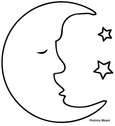 Месяц для вырезания