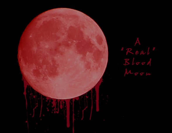 Кровавая Луна в реальности