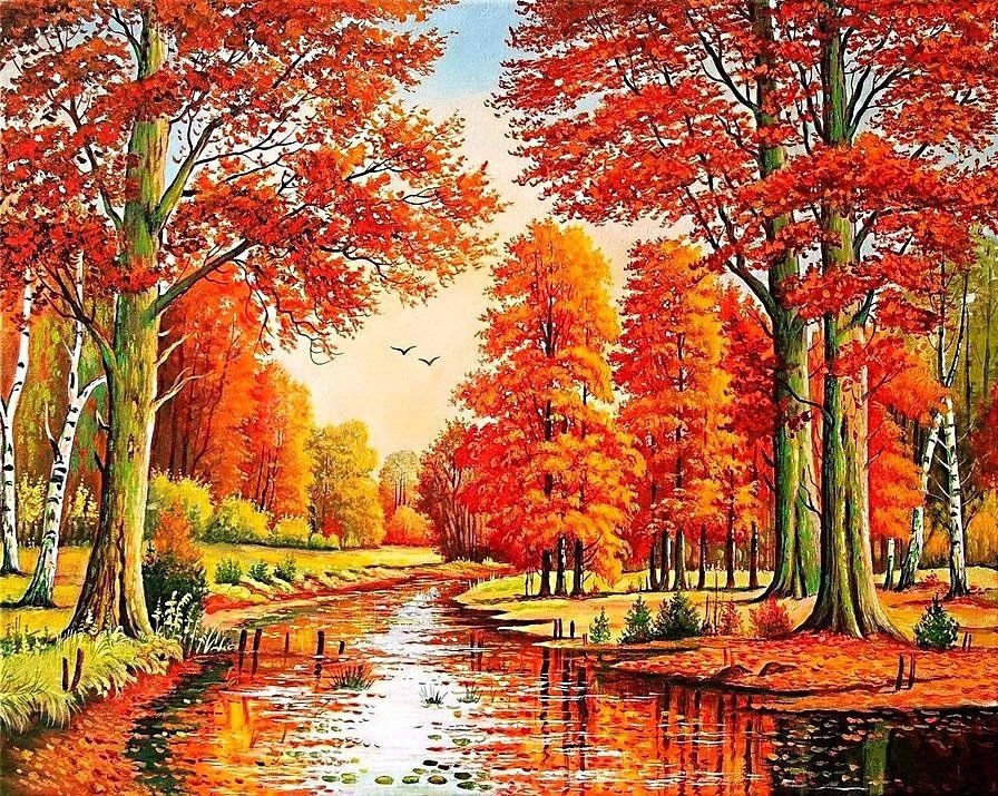 Картинки раскраски на тему осень
