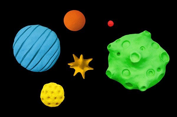 Планеты из пластилина