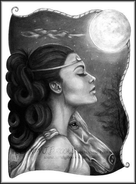 Селена богиня Луны