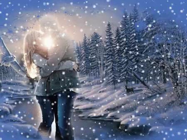 Снег кружится