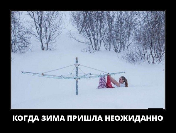 Зима пришла юмор