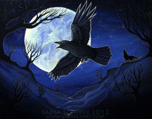 Ворона Луна