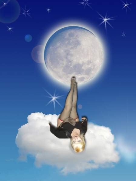 Ноги на Луне картинки