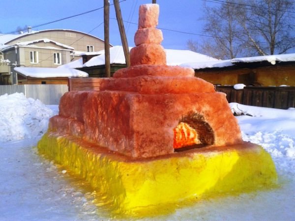 Ледяная печка