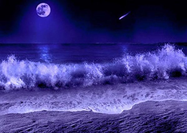 Волны ночью