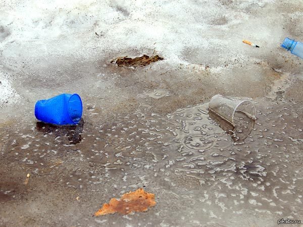 Картинки мусор на снегу (67 фото)