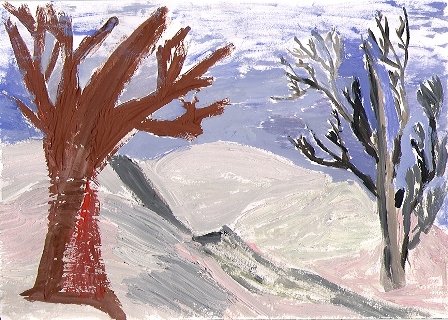 Рисунок Свиридова снег идет