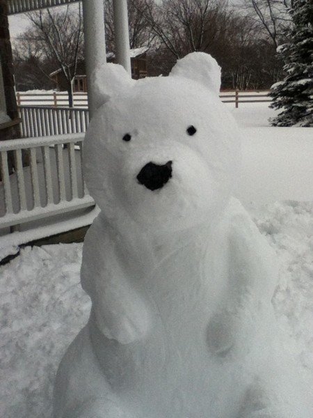 Снежные скульптуры: детские развлечения зимой | Рутвет - найдёт ответ!