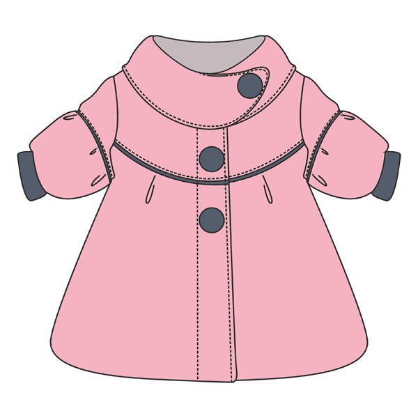 Пальто мультяшное