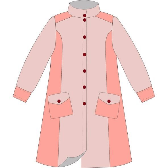 Пальто иллюстрация для детей