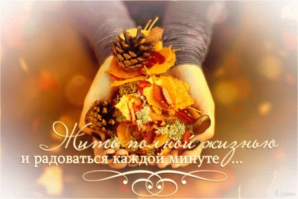 Теплой осени и душевного