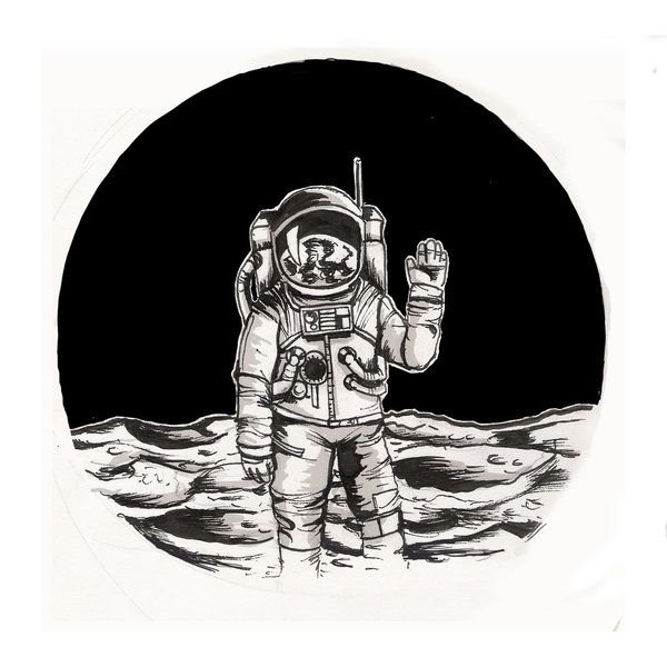 Космонавт арт