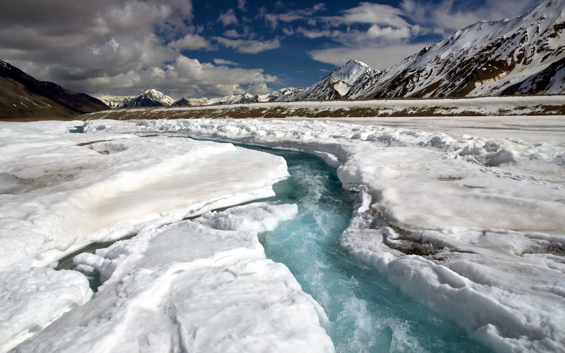 Ледовая река. Таяние ледников в горах. Таяние ледников Таджикистан. Барскоон ледник. Ледник Булуус.
