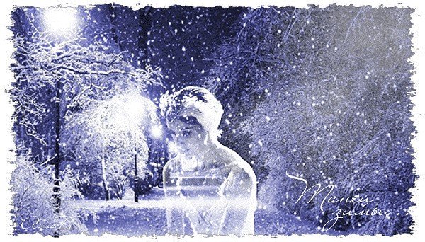 Первый снег кружится